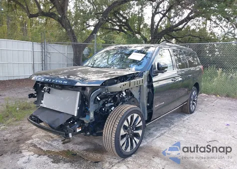 2025 Ford Expedition Platinum Max from USA, damaged, VIN 1FMJK1M80SEA52458